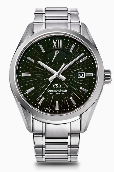 Orient Star Limited Edition RE-BX0009B00B Kurmalı Otomatik Çelik Gri Siyah Kadran 10 ATM 40 mm Erkek Kol Saati ürün görseli 1