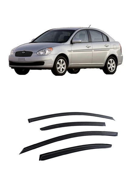 Hyundai Accent ERA 2006-2012 Cam Rüzgarlık OEM (Made in Korea) ürün görseli 1