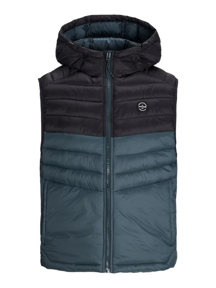 Jack&Jones Kapüşonlu Minimalist Erkek Yelek - Regular Fit ürün görseli 1