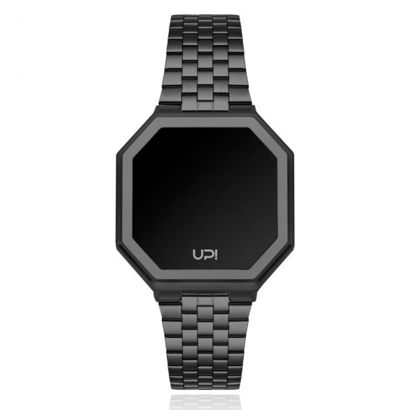Upwatch Edge Mini Parlak siyah Bayan Kol Saati - Resim 2