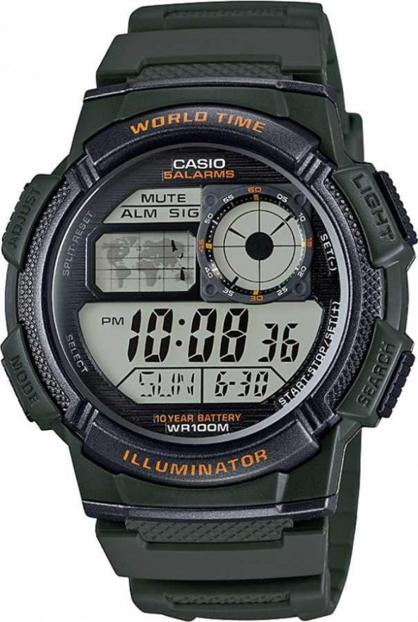 AE-1000W-3AVDF Casio Erkek Kol Saati ürün görseli 1