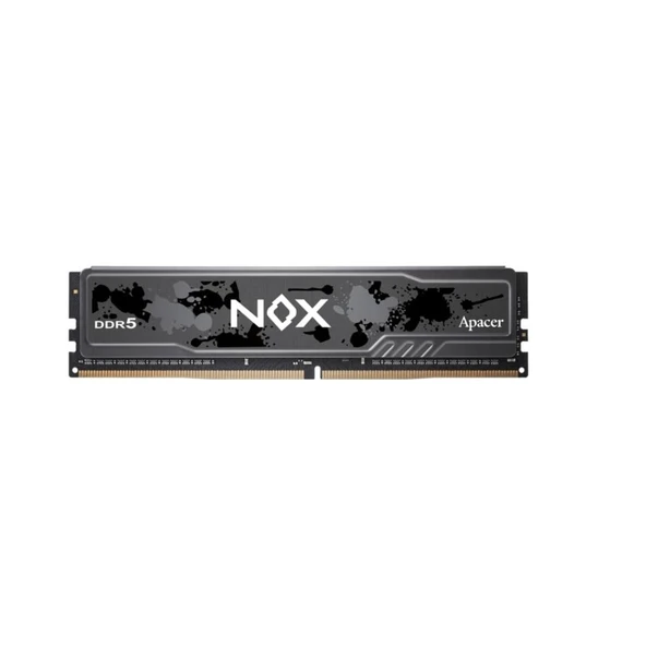 APACER NOX 16GB 5600MHz DDR5 GAMING RAM AH5U16G56C522MBAA-1 ürün görseli 1