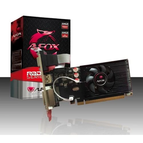 AFOX AFR5230-2048D3L5 R5 230 2GB DDR3 VGA 64Bit DVI HDMI VGA LP ürün görseli 1