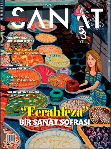 Milliyet Sanat Dergi 801.Sayı Ocak 2026 ürün görseli 1