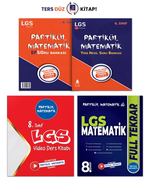 8. Sınıf LGS Video Ders + EFSO + Full Tekrar - Partikül Matematik ürün görseli 1