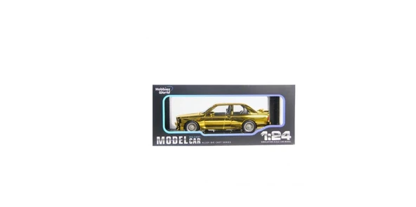 Hobbiez World Bmw M3 Altın 1/24 Model Araba ürün görseli 1