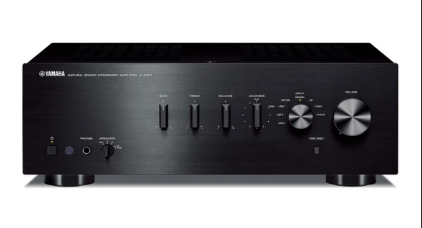 Yamaha A-S301 Stereo Amplifikatör Siyah ürün görseli 1