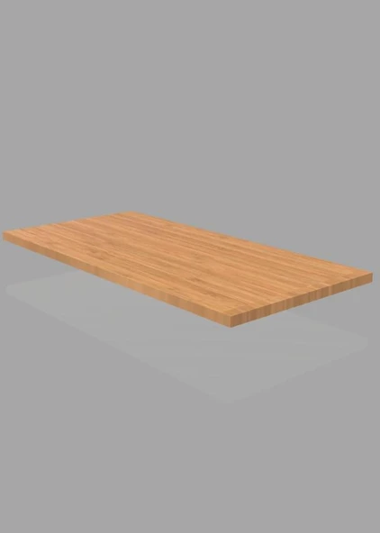 20x30 Cm Bambu Ahşap Raf - Suntalam Tekli Raf ürün görseli 1