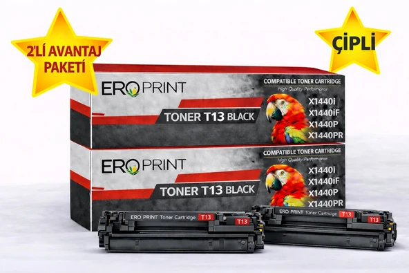 Canon i-SENSYS X1440i Çipli Muadil Toner - 3000 Sayfalık - 2'li Avantaj Paket ürün görseli 1