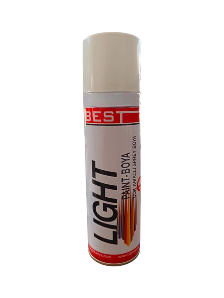 BEST Light Sprey Boya 250 ml Mat Siyah ürün görseli 1