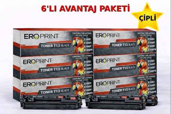 Canon i-SENSYS X1440iF Çipli Muadil Toner - 3000 Sayfalık - 6'lı Avantaj Paket ürün görseli 1