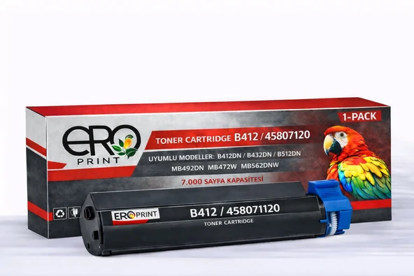 Oki 45807120 Muadil Toner - 7000 Sayfalık ürün görseli 1