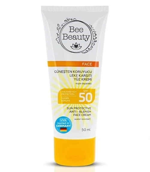 Bee Beauty Güneşten Koruyucu Leke Karşıtı Yüz Kremi 50 ML ürün görseli 1