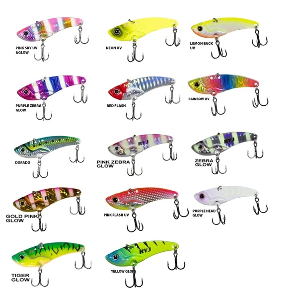 Ryuji Mirror Vib 22gr / 6.5cm Jig Yem - Resim 4