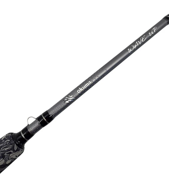 Okuma Wave Up Spin 198cm 0.5-6gr 2 Parça Solid Tip Olta Kamışı - Resim 3