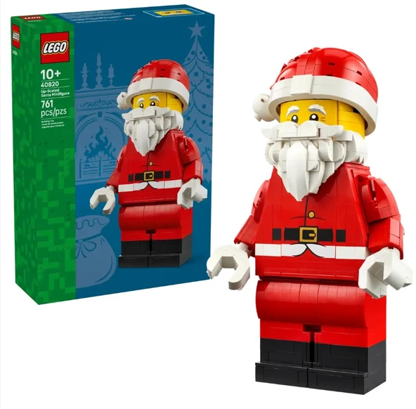 Lego Exclusive Up-Scaled Santa Minifigure 40820 ürün görseli 1