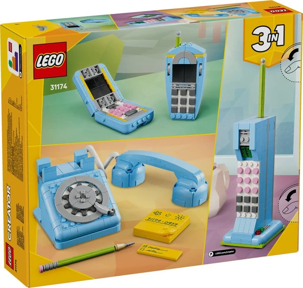Lego Creator 3’ü 1 Arada Creator Retro Telefon 31174 - Resim 3
