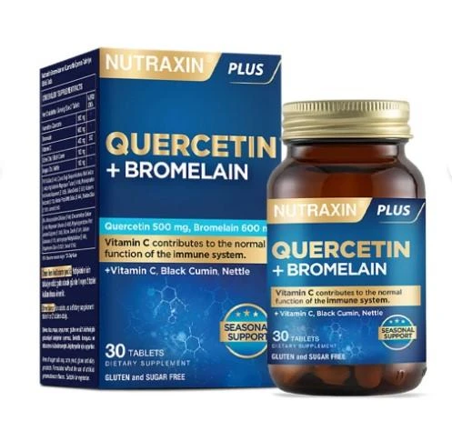 Nutraxin Quercetin + Bromelain 30 Tablet ürün görseli 1