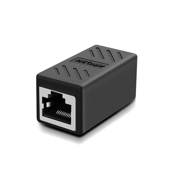 RJ45 dişi dişi ara bağlantı konnektör cat5,6,7 kabloları ile uyumlu ürün görseli 1