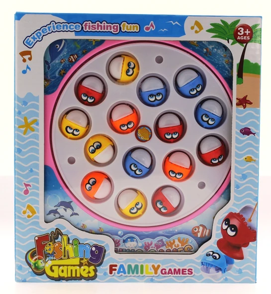 Kare Balık Tutma Oyunu Pembe - Resim 4