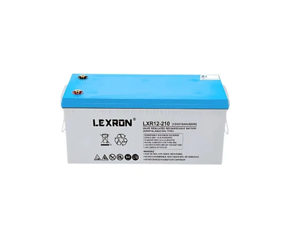 LEXRON 210 AMPER AH JEL AKÜ ürün görseli 1