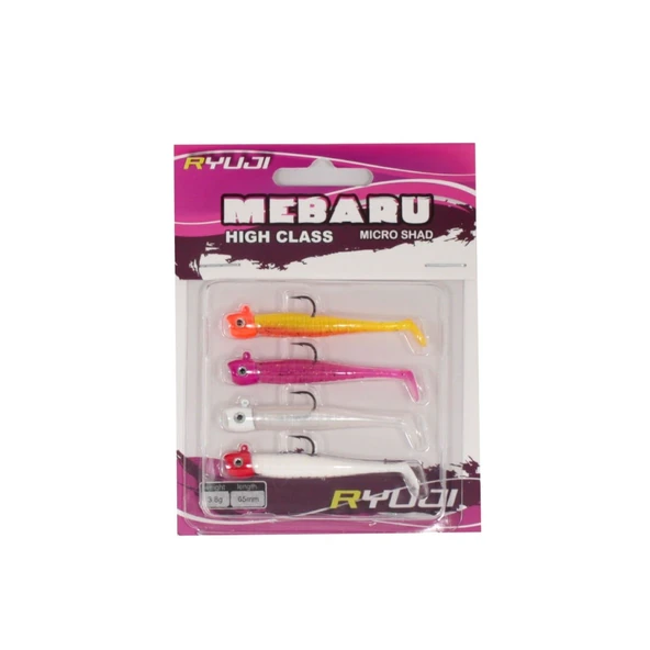 RYUJI MEBARU MICRO SHAD 65MM 3.8GR SKY MIX - Resim 2