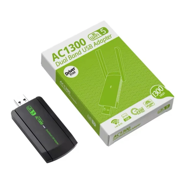 ZR633 Ac1300 Driver Free Usb Adaptör ürün görseli 1