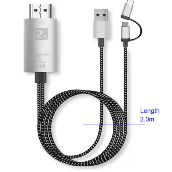 ZR855 P8 2 İn 1 Hdtv Kablo ürün görseli 1