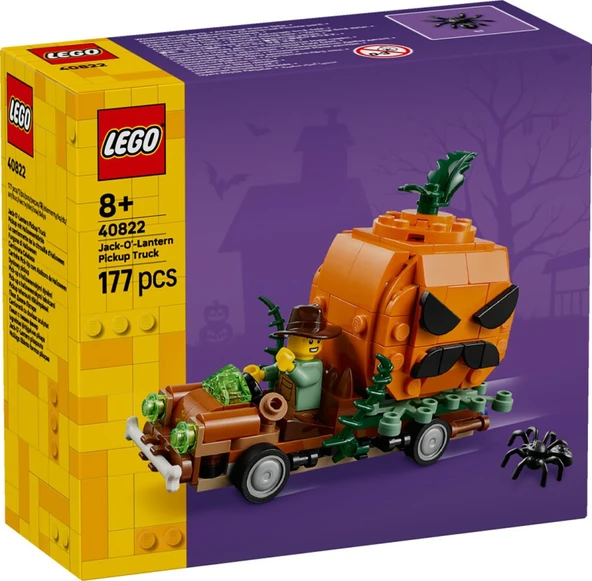 Lego iconic Bal Kabağı Kamyoneti 40822 ürün görseli 1