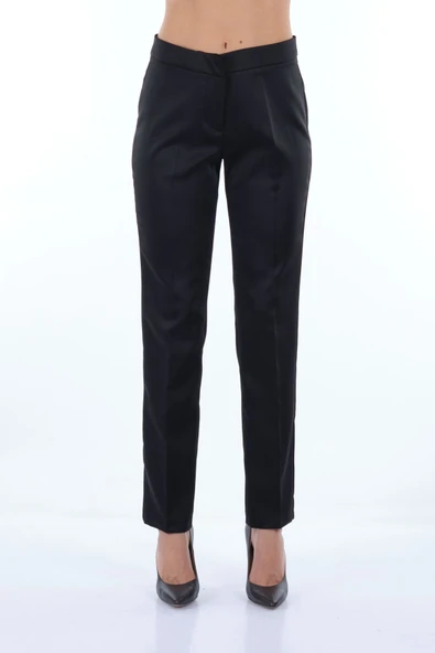 Garni Minimalist Yüksek Bel Regular Fit Kadın Pantolon ürün görseli 1