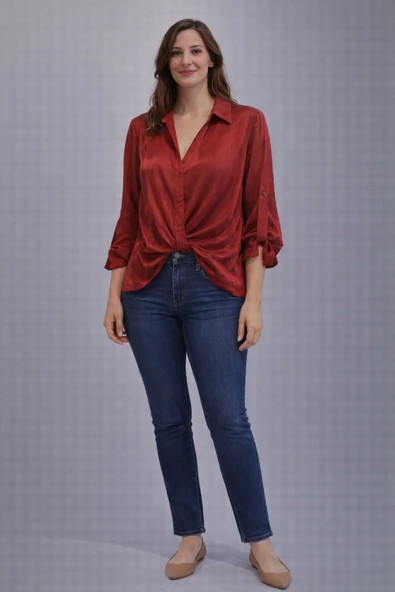 Ayhan Kadın Bluz 26KRB82054 - Resim 5