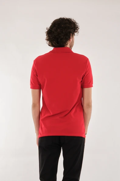 Nehir Minimalist Polo Yaka Kısa Kol Erkek T-Shirt ürün görseli 1