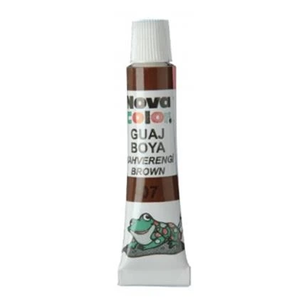 Nova Color Guaj Boya 9 Ml Kahverengi - 4 adet ürün görseli 1