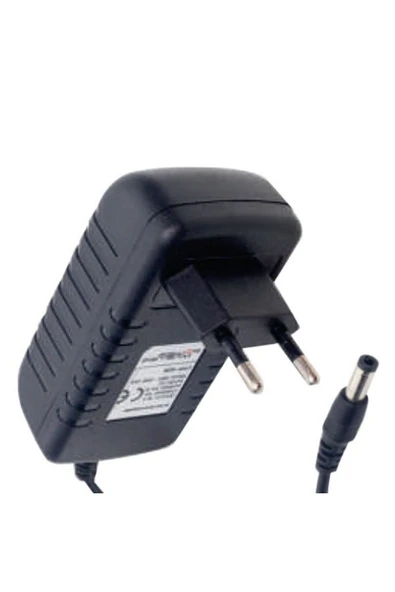 Class PA-1202 12 Volt 2.5 Amper 5.5mm x 2.5mm Plastik Kasa Adaptör ürün görseli 1