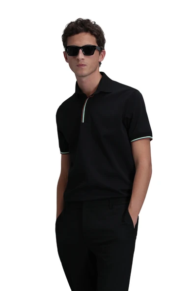 Lufian Minimalist Polo Yaka Kısa Kol Erkek T-Shirt - Günlük & Şık ürün görseli 1
