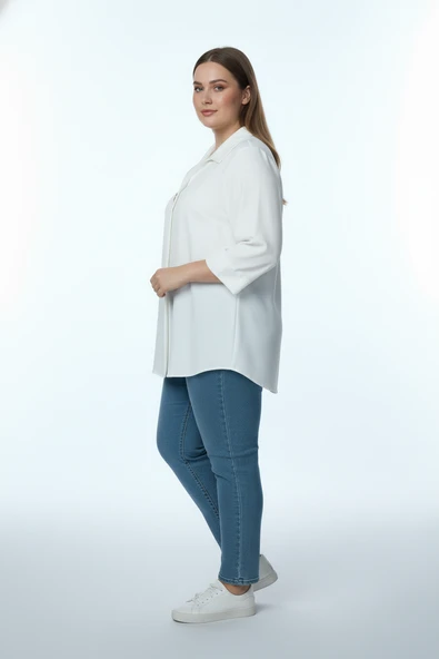 Ayhan Kadın Bluz 26KRB81592 - Resim 11