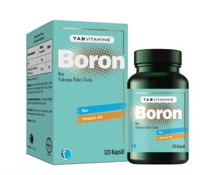 Tab Vitamins Boron BOR 120 Kapsül ürün görseli 1