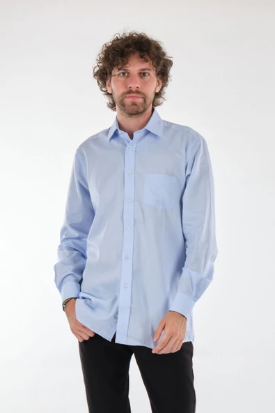 Gallini World Minimalist Erkek Gömlek - Uzun Kol, Regular Fit ürün görseli 1