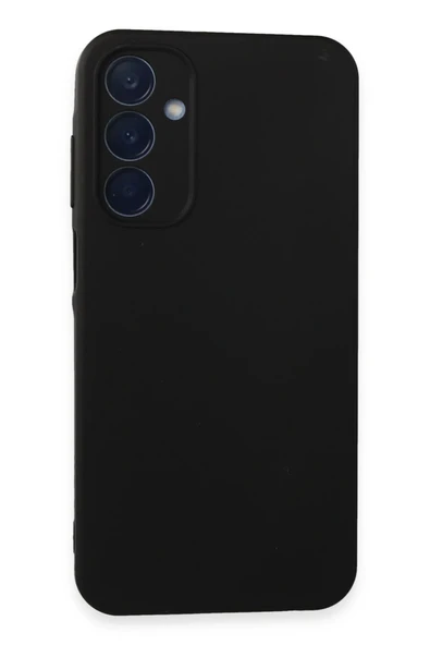 Samsung Galaxy A25 5G Kılıf Nano içi Kadife Silikon - Siyah-(5796) ürün görseli 1