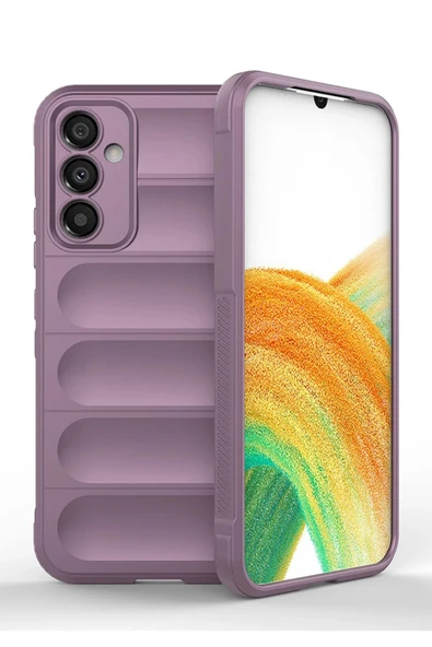 Samsung Galaxy A05S Kılıf Optimum Silikon - Mor-(5796) ürün görseli 1