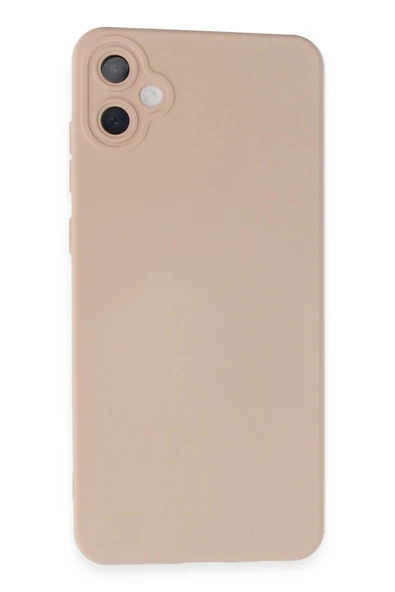 Samsung Galaxy A05 Kılıf Nano içi Kadife Silikon - Pudra-(5796) ürün görseli 1