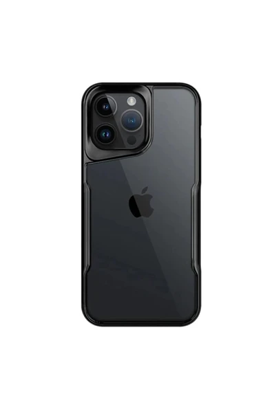 iPhone 16 Pro Kılıf Boyi Silikon Kapak - Siyah-(5796) ürün görseli 1