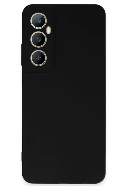 Realme C65 Kılıf First Silikon - Siyah-(5796) ürün görseli 1