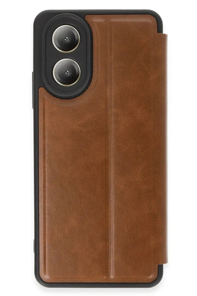 Oppo A38 Kılıf Flip Cover - Taba-(5796) ürün görseli 1