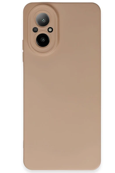 Realme 12 Lite Kılıf Nano içi Kadife Silikon - Pudra-(5796) ürün görseli 1