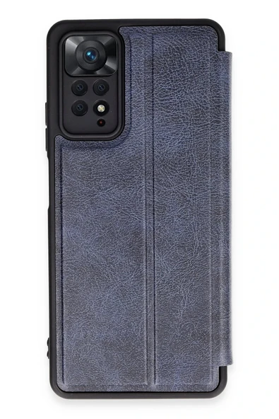 Xiaomi Redmi Note 12 Pro 4G Kılıf Flip Cover - Lacivert-(5796) ürün görseli 1