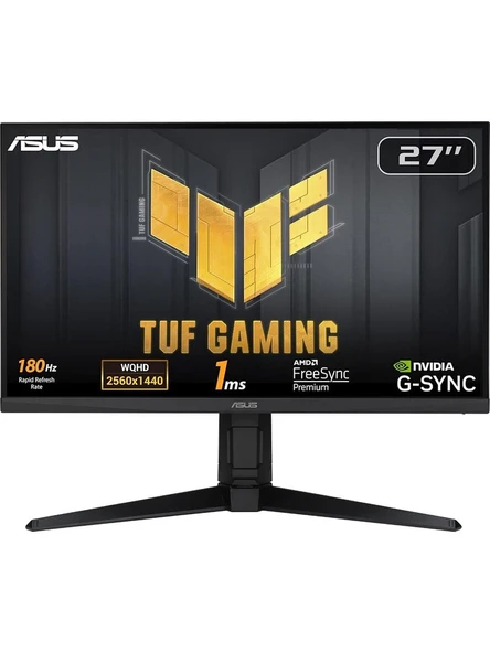Asus TUF Gaming VG27AQL3A 27" 1 ms 2K Pivot IPS 180 Hz Oyuncu Monitörü ürün görseli 1