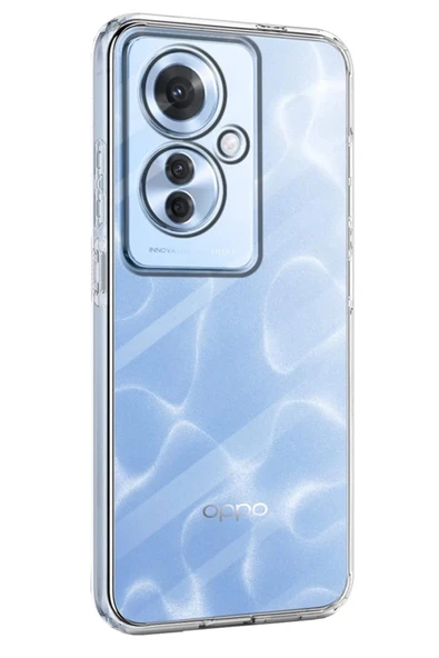 Oppo Reno 11F Kılıf Lüx Şeffaf Silikon-(5796) ürün görseli 1