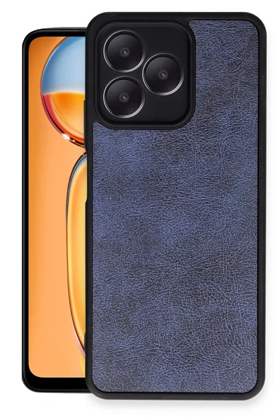 Realme Note 50 4G Kılıf Aras Deri Kapak - Lacivert-(5796) ürün görseli 1