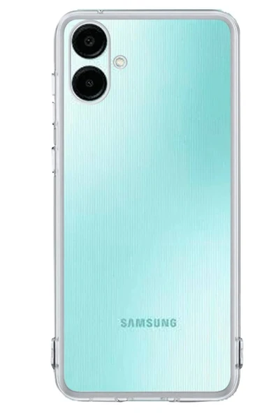 Samsung Galaxy A06 Kılıf Lüx Şeffaf Silikon-(5796) ürün görseli 1
